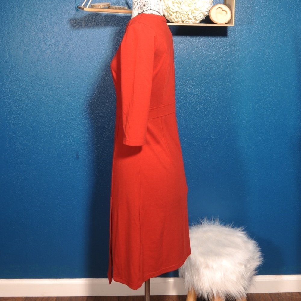 Misslook red midi dress - Picture 3 of 7